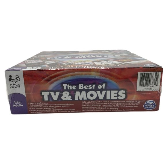 The Best of TV & Movies Board Game By Spin Master SEALED Fast Shipping - Picture 6 of 10